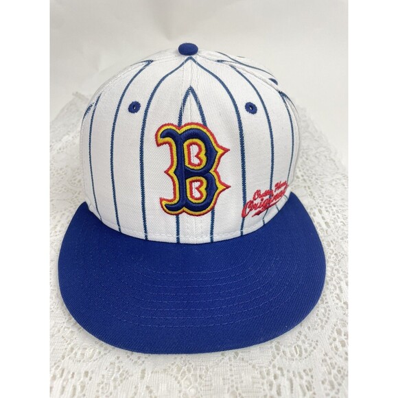 NEW ERA MENS BOSTON RED SOX BIG LEAGUE CHEW FITTED HAT MENS SIZE 7 3/4 - Picture 1 of 10